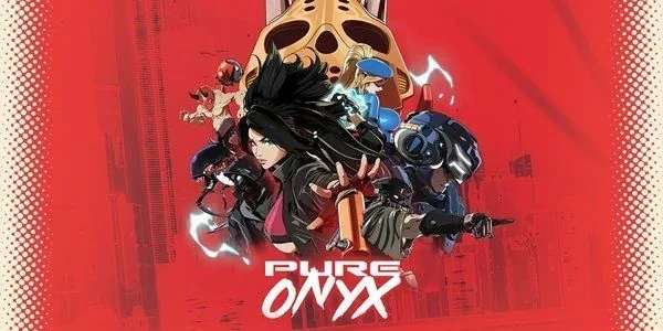 Pure Onyx 红色背景上的人物群像