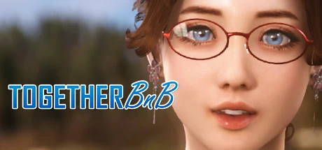 TOGETHER BnB 标题与戴眼镜的房客肖像